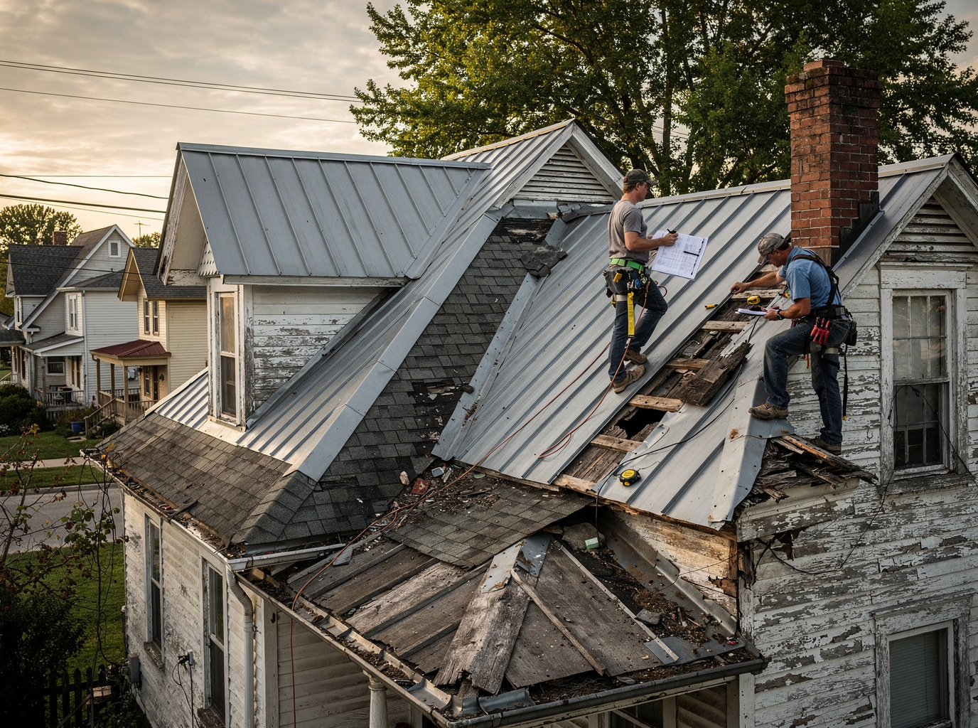 What Affects Metal Roof Installation Costs on Older Paducah Homes