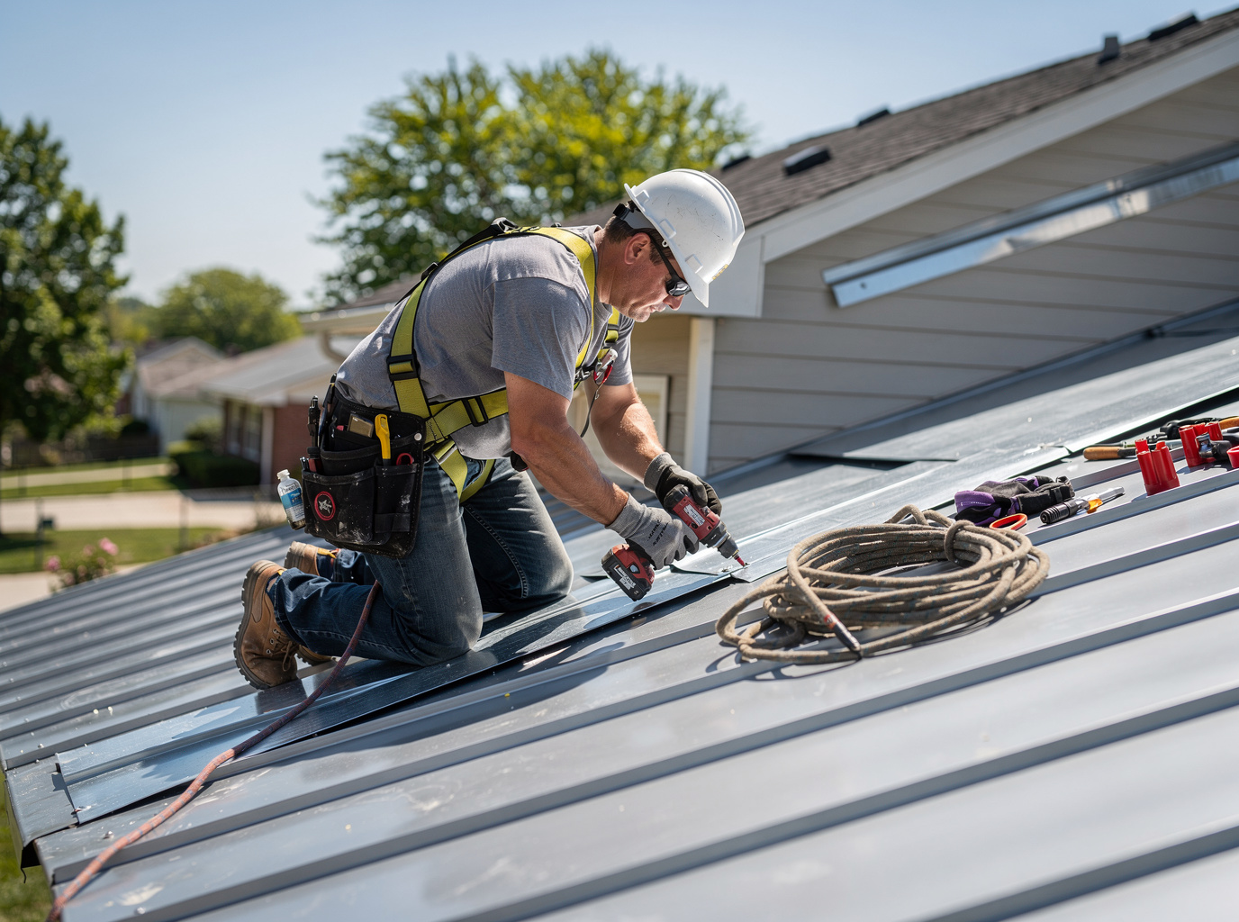 metal roofing in Wycliff